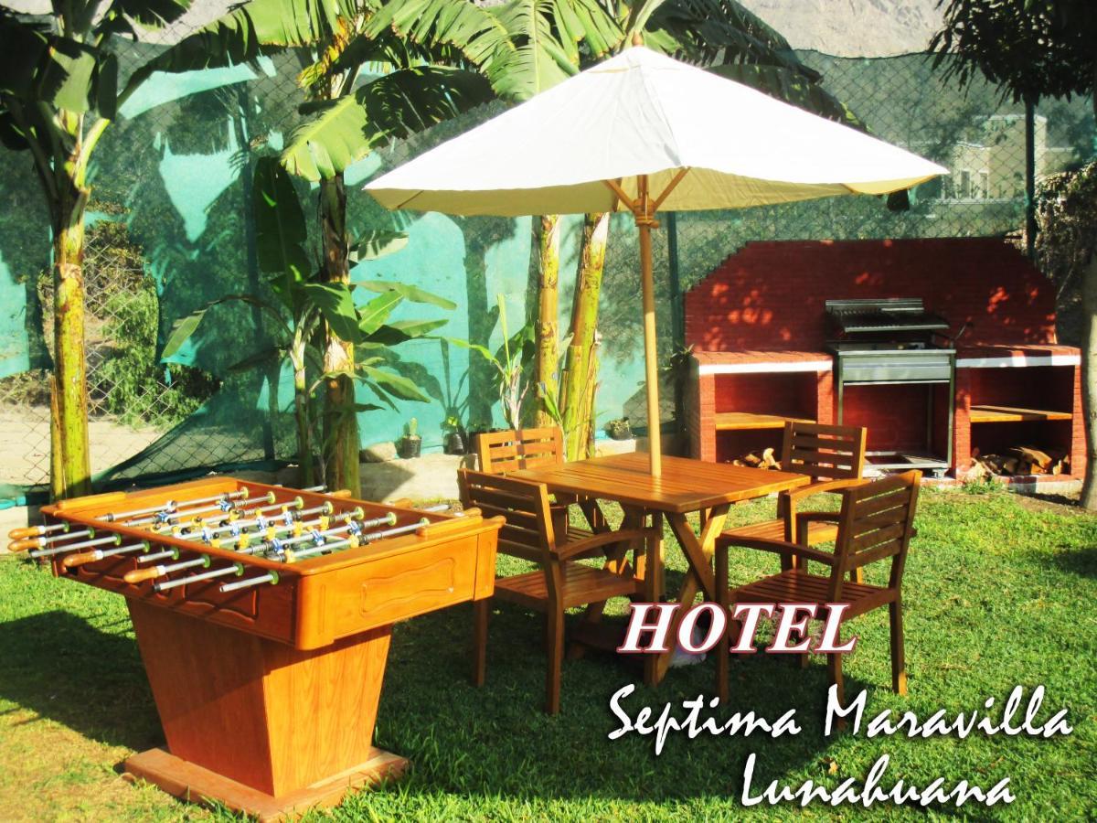Hotel Septima Maravilla Lunahuaná Eksteriør bilde