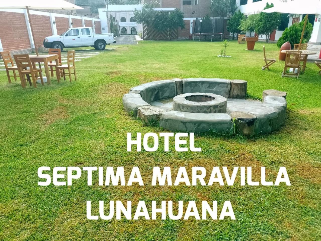 Hotel Septima Maravilla Lunahuaná Eksteriør bilde